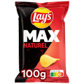 Lays Max Ribbel Chips Naturel